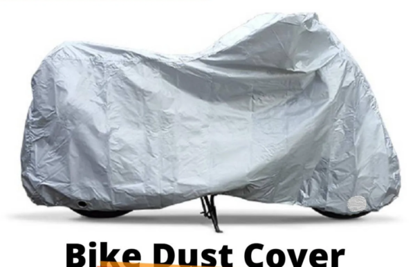Full Size Scratch & Water Proof 70 / 125 cc Bike COVER Anti Scratch Waterproof & Dust Proof Top Parking Cover
